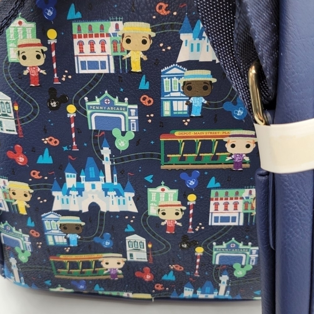 Loungefly Disney Dapper Dans Main Street USA Backpack - Picture 5 of 8